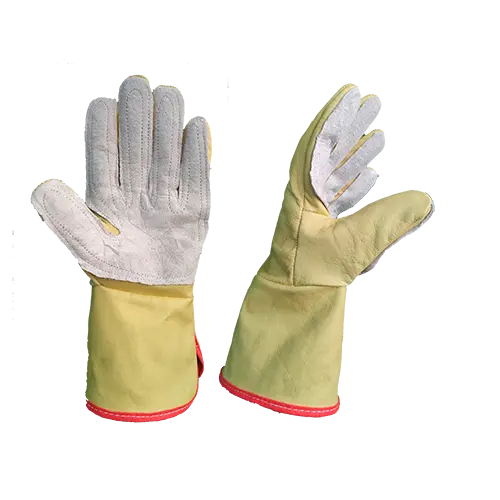 Guante Vaqueta Ingeniero Reforzado Carnaza Largo 10
