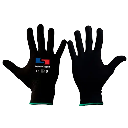 Guante Politec Glove 13g Nylon Black XL