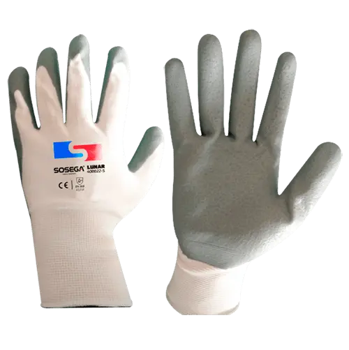 Guante Lunar Glove 15g Nylon Spandex Shell, Lunar Foam Nitrile Coated S