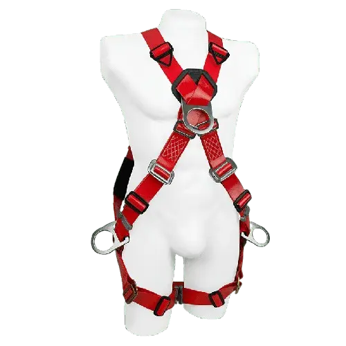 Arnes 4 Argollas en Poliuretano con Herraje en Acero Inoxidable
